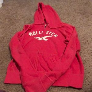 Hollister zip up sweatshirt